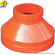 FM Approved Ductile Iron Grooved Concentric Reducer